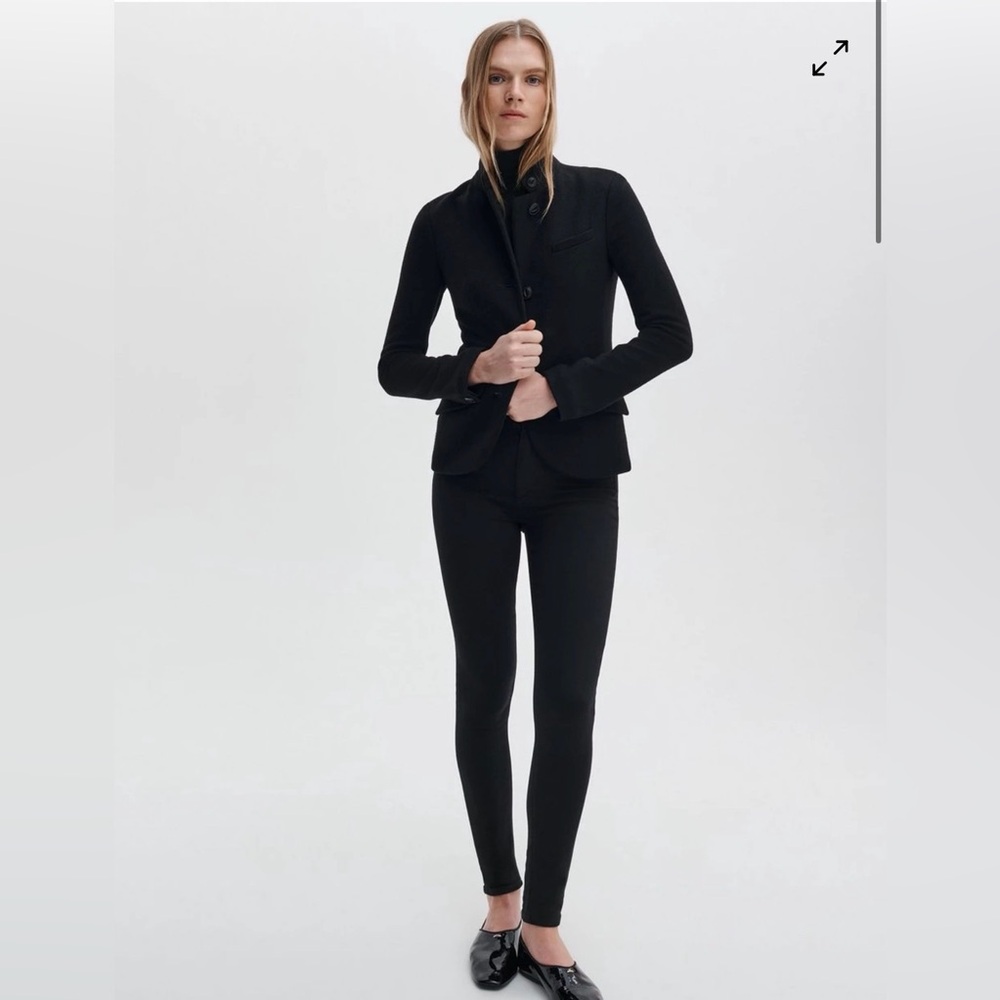 Rag & Bone black skinny jean leggings size 26 - Picture 1 of 8